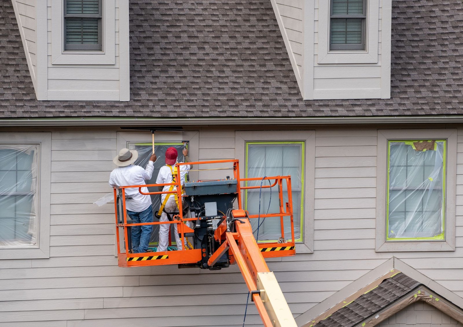 Stucco repaint — Color match